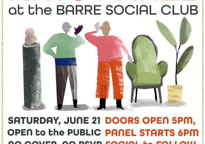 Barre Art Hang poster